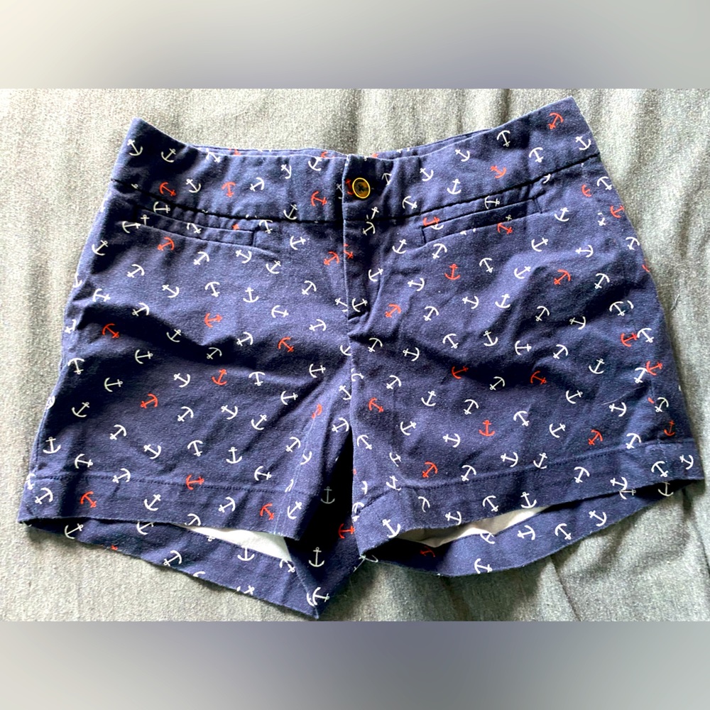 Banana Republic Anchor Preppy Shorts